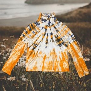 Tie Dye Turtleneck